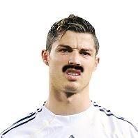 Bığlı Ronaldo <b style="color:red">(FOTO)</b>