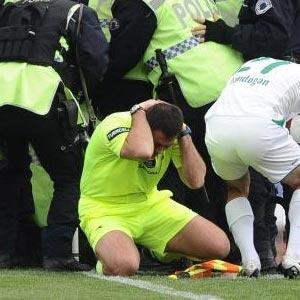 «Diyarbakırspor» - «Bursaspor» matçında aləm bir-birinə dəydi